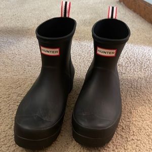 Hunter Rain Boots- Black